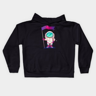 Space Travel Kids Hoodie